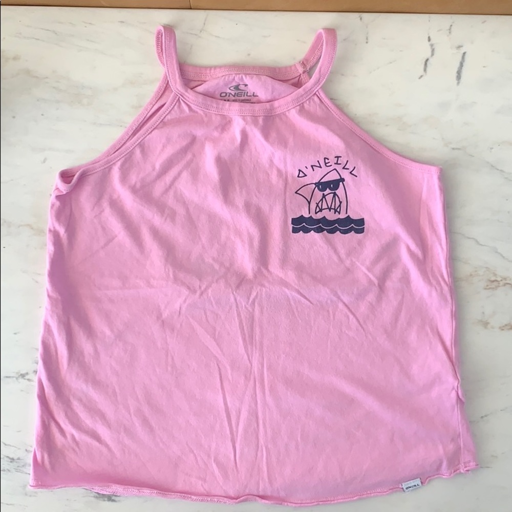 O’Neill Girls shark sunset tank